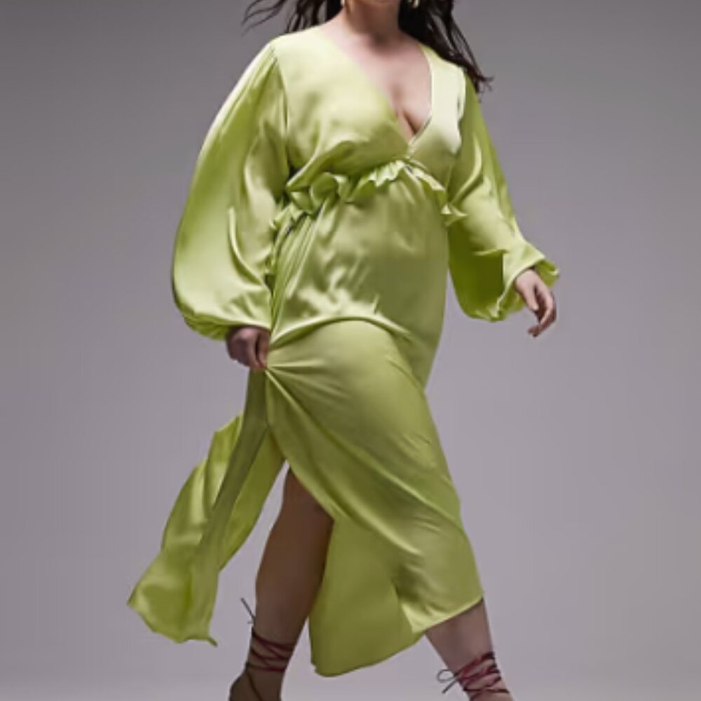NWT- Topshop Curve Riveria Dress- Size 22